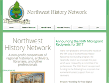 Tablet Screenshot of northwesthistory.org